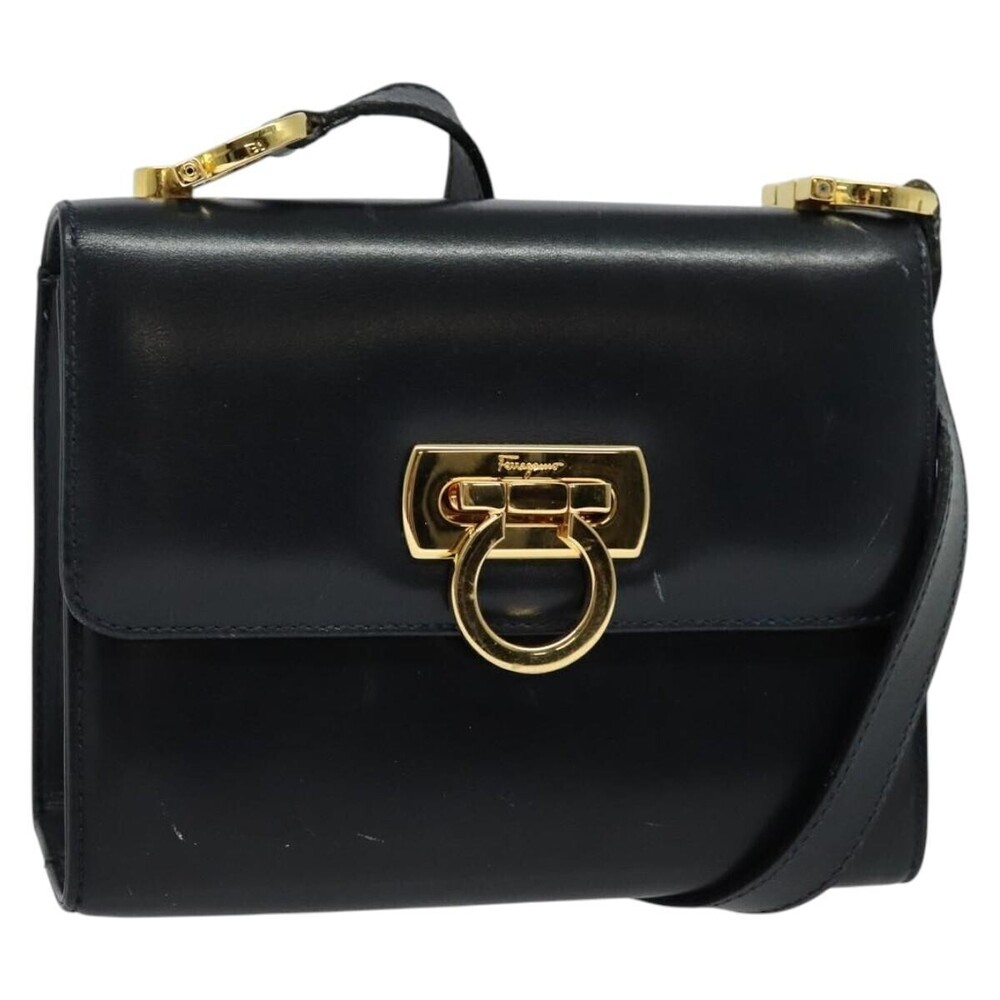 Salvatore Ferragamo Gancini Leather